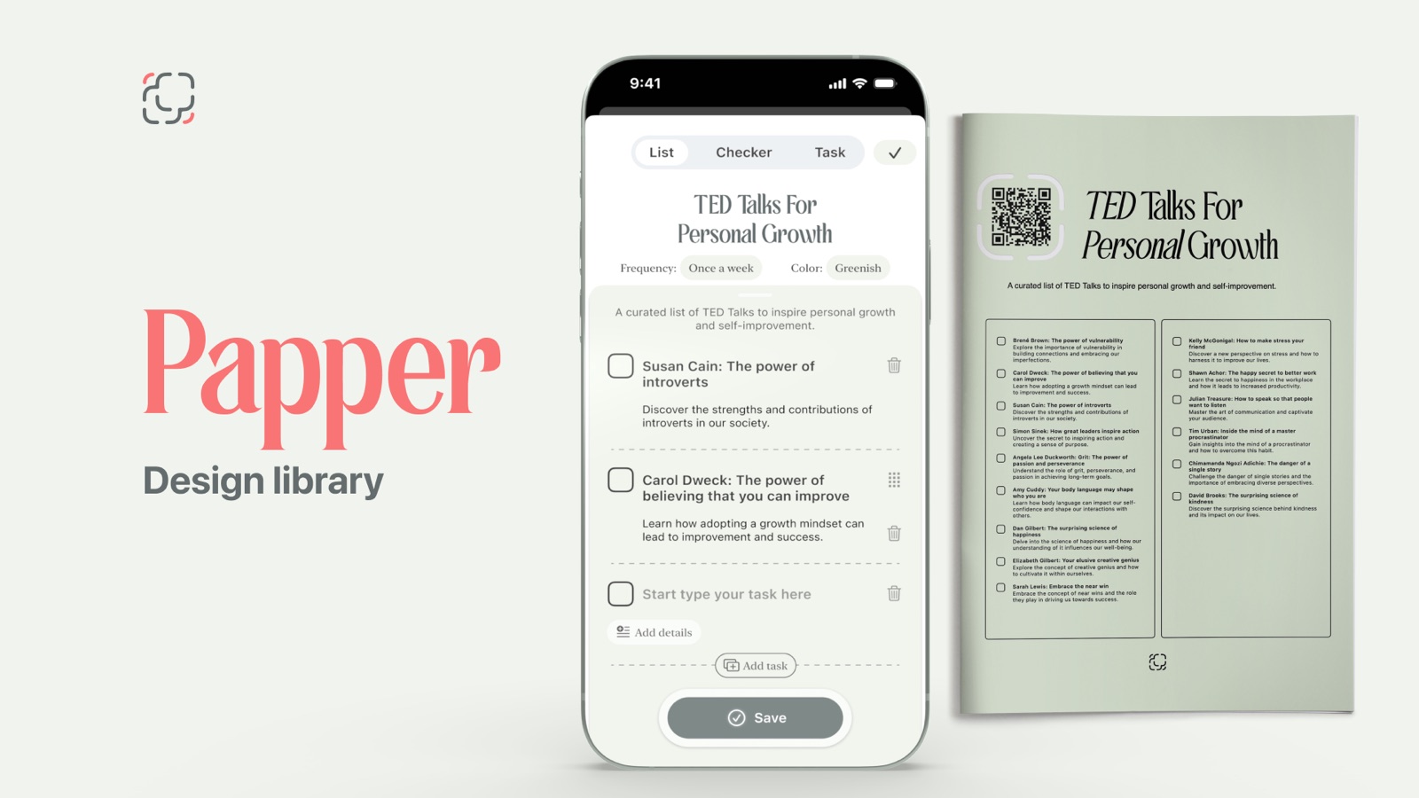 Papper: список задач на бумаге и на iPhone